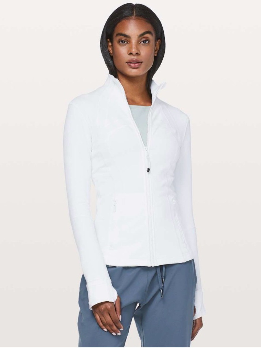#332 Lululemon Define Jacket Luon Size 8 White